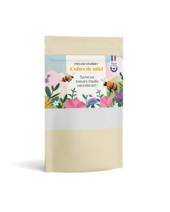 cube de miel - boisson chaude